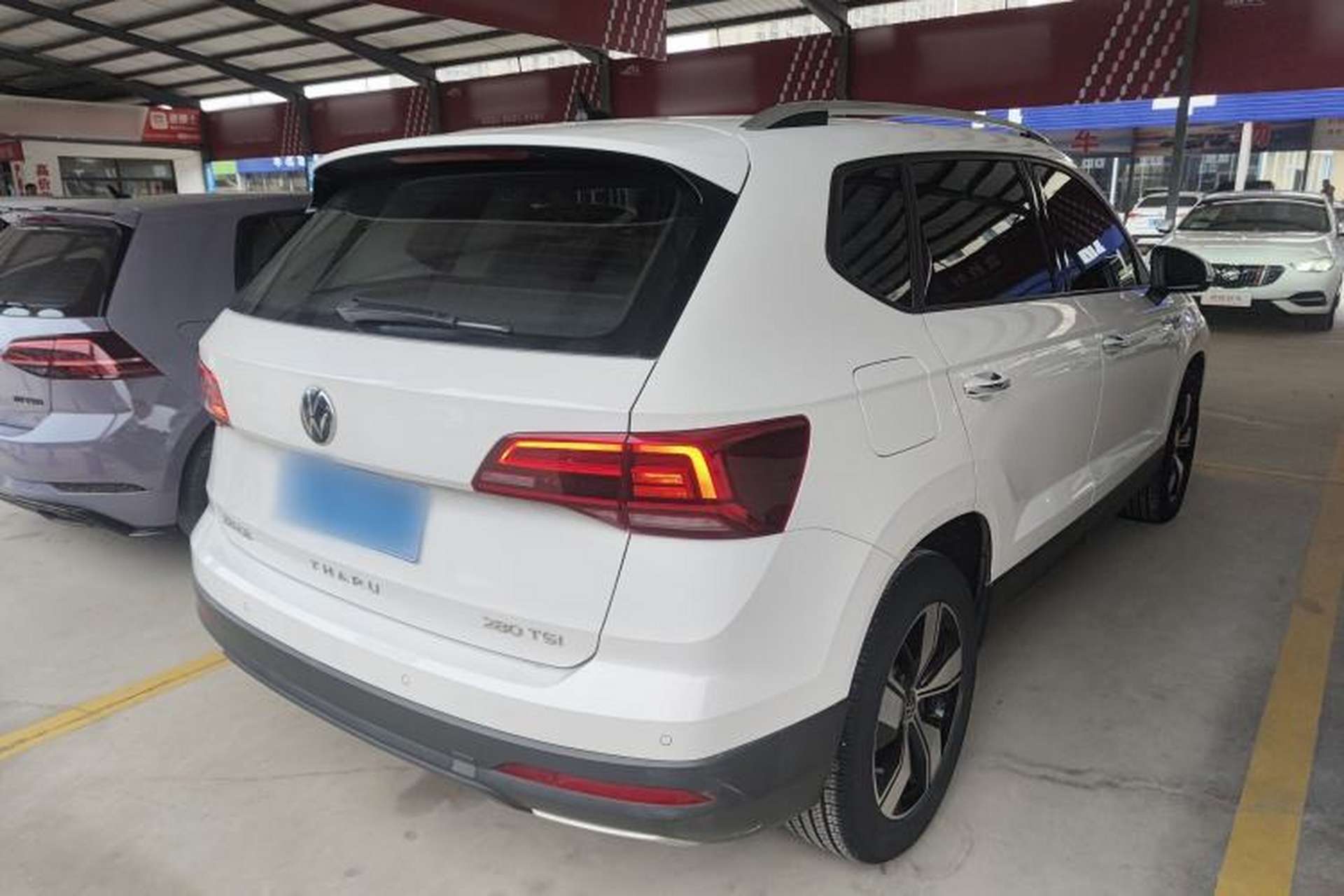 Used Volkswagen Tharu 2021 280TSI Two-Wheel Drive Comfort Edition Rear Right 45 Deg