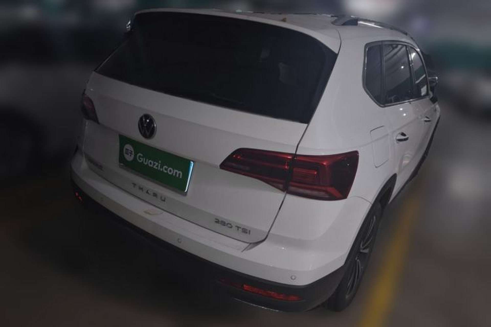 Used Volkswagen Tharu 2021 280TSI Two-Wheel-Drive Luxury Plus Edition Rear Right 45 Deg