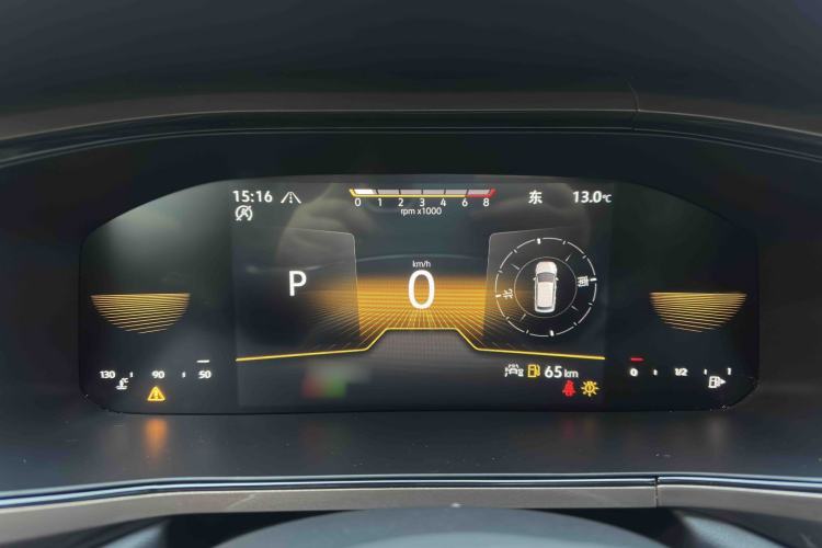 Used Volkswagen Tharu 2022 280TSI Two-Wheel-Drive Luxury Edition Instrument Cluster