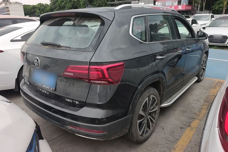 Used Volkswagen Tharu 2022 280TSI Two-Wheel-Drive Luxury Edition Rear Right 45 Deg