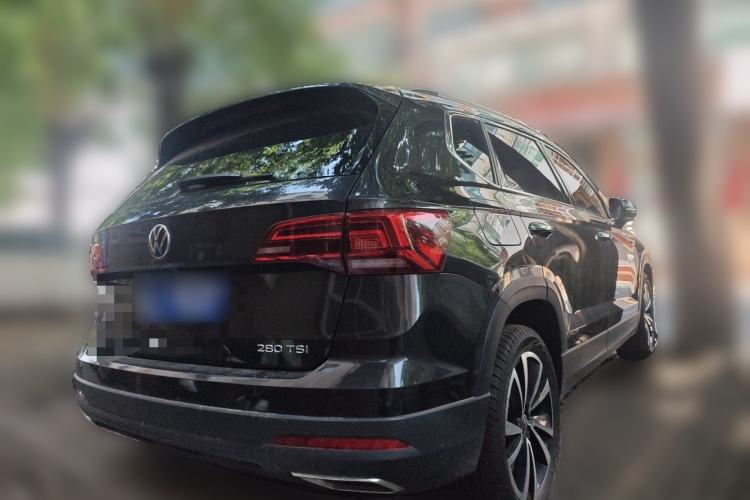 Used Volkswagen Tharu 2022 280TSI Two-Wheel-Drive Luxury Edition Rear Right 45 Deg