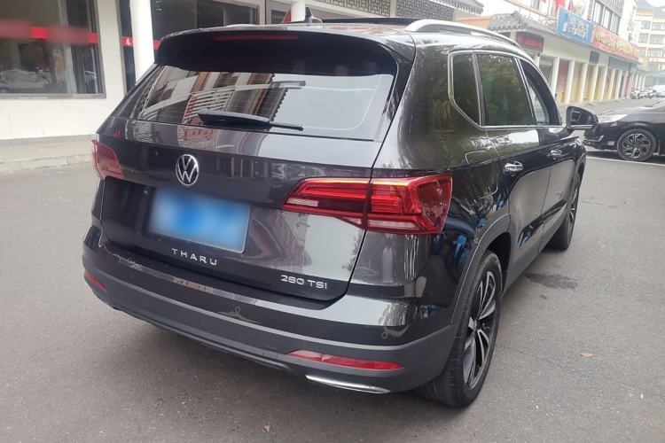 Used Volkswagen Tharu 2022 280TSI Two-Wheel-Drive Luxury Edition Rear Right 45 Deg
