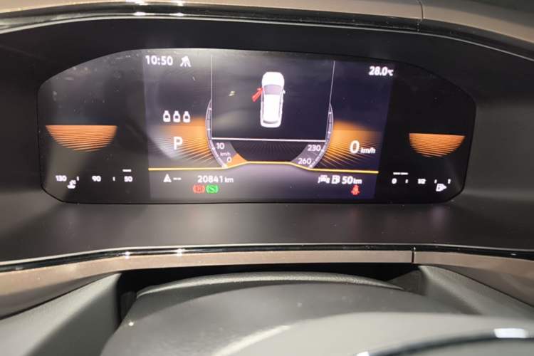 Used Volkswagen Tharu 2022 280TSI Two-Wheel-Drive Luxury Edition Instrument Cluster