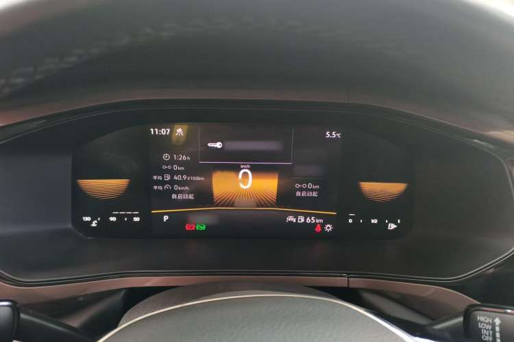 Used Volkswagen Tharu 2022 280TSI Two-Wheel-Drive Luxury Edition Instrument Cluster