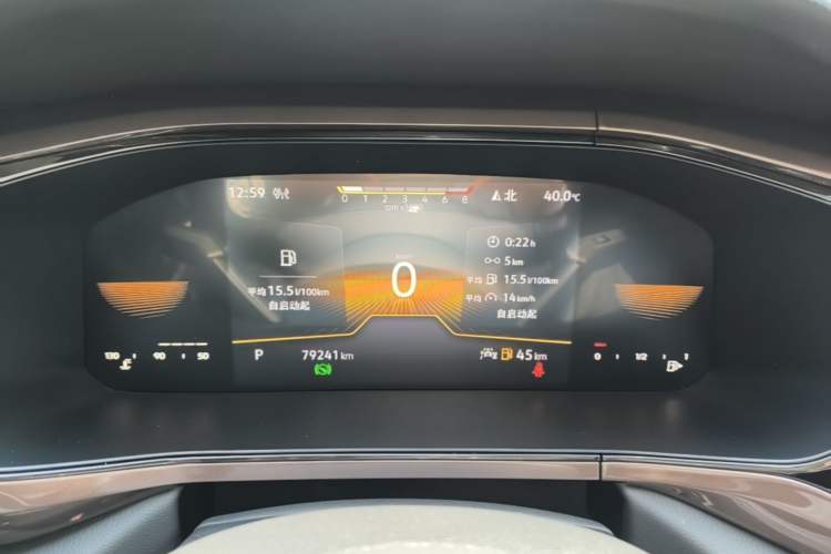 Used Volkswagen Tharu 2022 280TSI Two-Wheel-Drive Luxury Edition Instrument Cluster