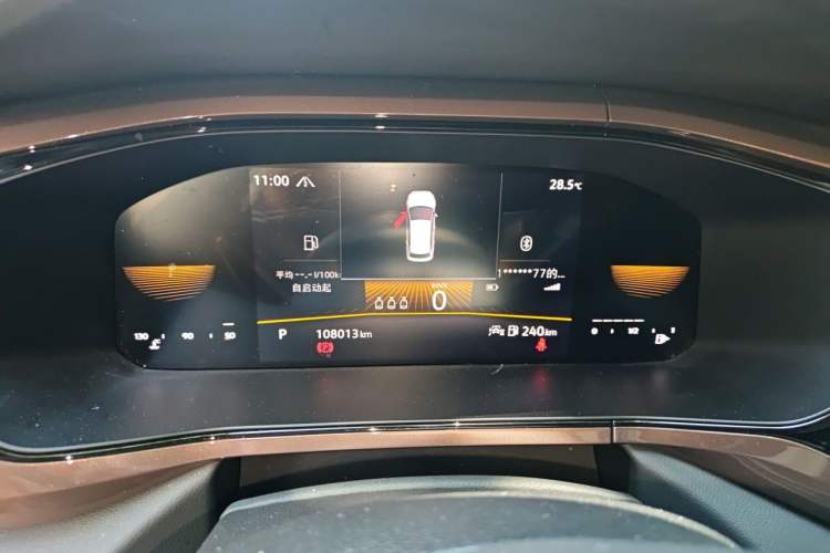 Used Volkswagen Tharu 2022 280TSI Two-Wheel-Drive Luxury Edition Instrument Cluster