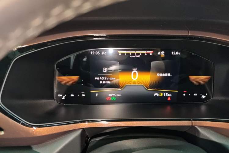 Used Volkswagen Tharu 2022 280TSI Two-Wheel-Drive Luxury Edition Instrument Cluster
