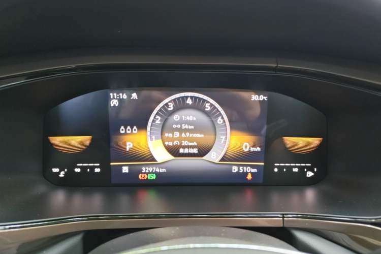 Used Volkswagen Tharu 2022 280TSI Two-Wheel-Drive Luxury Edition Instrument Cluster