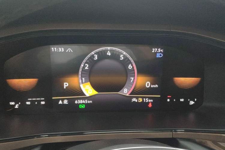 Used Volkswagen Tharu 2022 280TSI Two-Wheel-Drive Luxury Edition Instrument Cluster