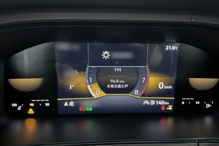 Used Volkswagen Tharu 2022 280TSI Two-Wheel-Drive Luxury Edition Instrument Cluster