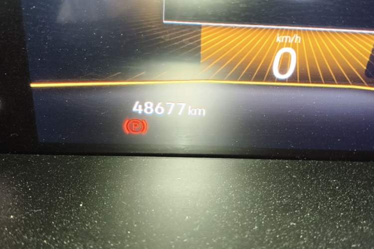 Used Volkswagen Tharu 2022 280TSI Two-Wheel Drive Trend Edition Odometer Close Up