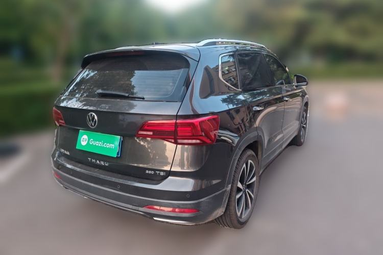 Used Volkswagen Tharu 2022 280TSI Two-Wheel-Drive Luxury Edition Rear Right 45 Deg