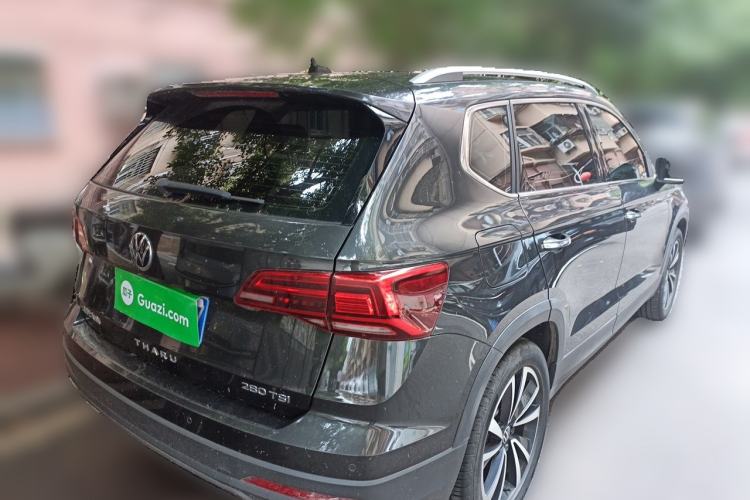 Used Volkswagen Tharu 2022 280TSI Two-Wheel-Drive Luxury Edition Rear Right 45 Deg