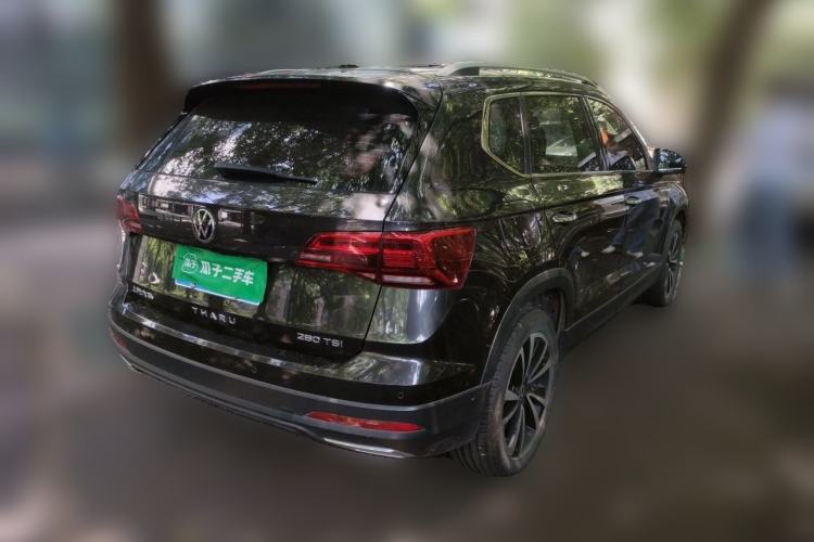 Used Volkswagen Tharu 2022 280TSI Two-Wheel-Drive Luxury Edition Rear Right 45 Deg