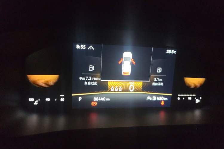Used Volkswagen Tharu 2022 280TSI Two-Wheel-Drive Luxury Edition Instrument Cluster