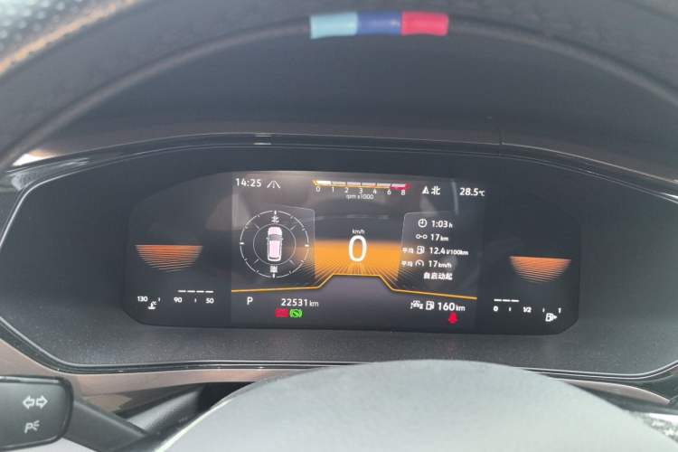 Used Volkswagen Tharu 2022 280TSI Two-Wheel-Drive Luxury Edition Instrument Cluster