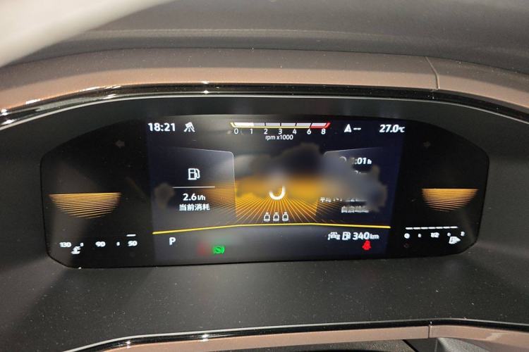 Used Volkswagen Tharu 2022 280TSI Two-Wheel-Drive Luxury Edition Instrument Cluster