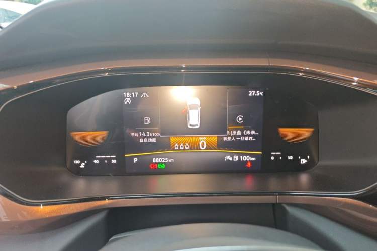 Used Volkswagen Tharu 2022 280TSI Two-Wheel-Drive Luxury Edition Instrument Cluster