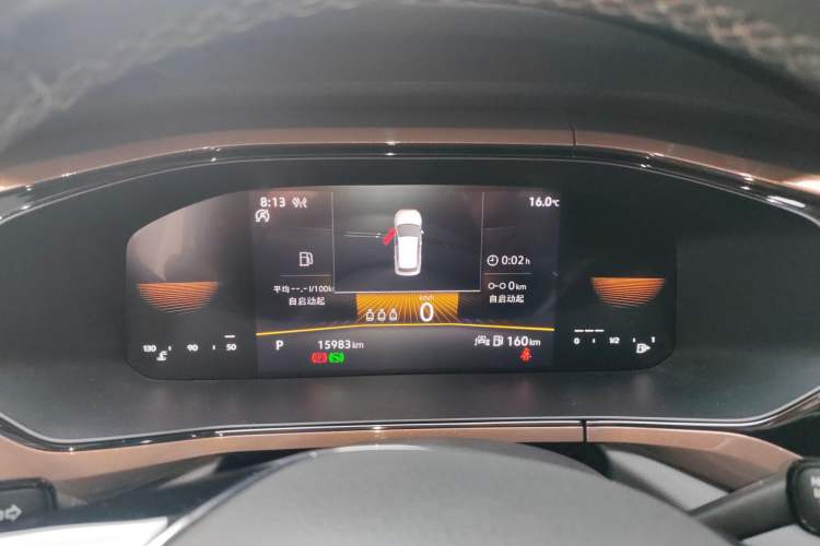 Used Volkswagen Tharu 2022 280TSI Two-Wheel-Drive Luxury Edition Instrument Cluster