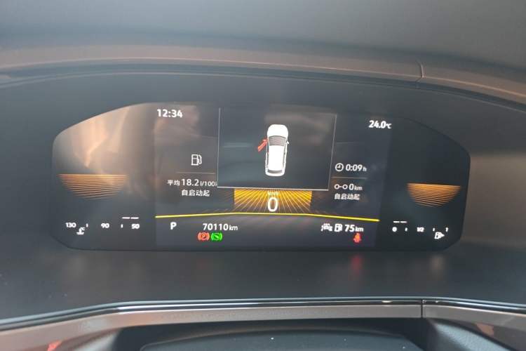 Used Volkswagen Tharu 2022 280TSI Two-Wheel Drive Comfort Edition Instrument Cluster