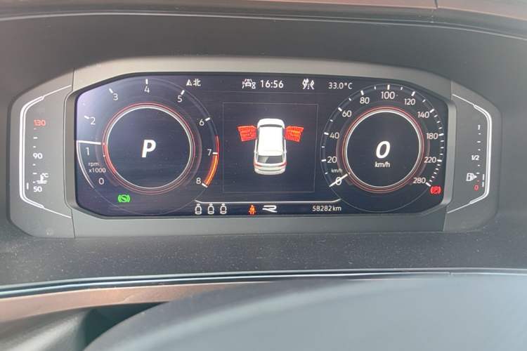 Used Volkswagen Tharu 2022 330TSI Four-Wheel Drive Luxury Edition Instrument Cluster