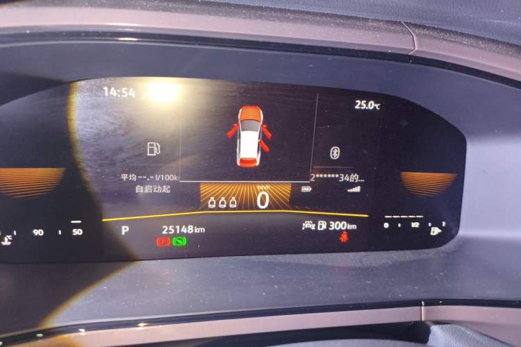Used Volkswagen Tharu 2022 280TSI Two-Wheel-Drive Luxury Edition Instrument Cluster
