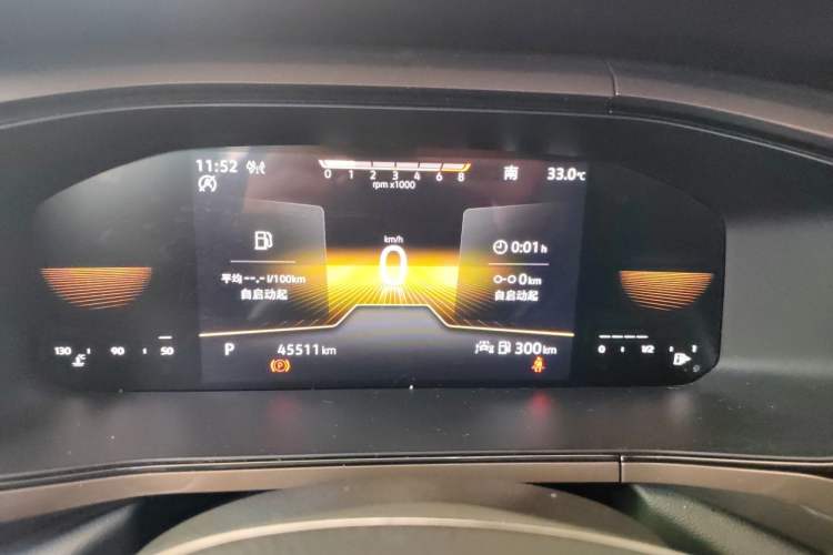 Used Volkswagen Tharu 2022 280TSI Two-Wheel-Drive Luxury Edition Instrument Cluster