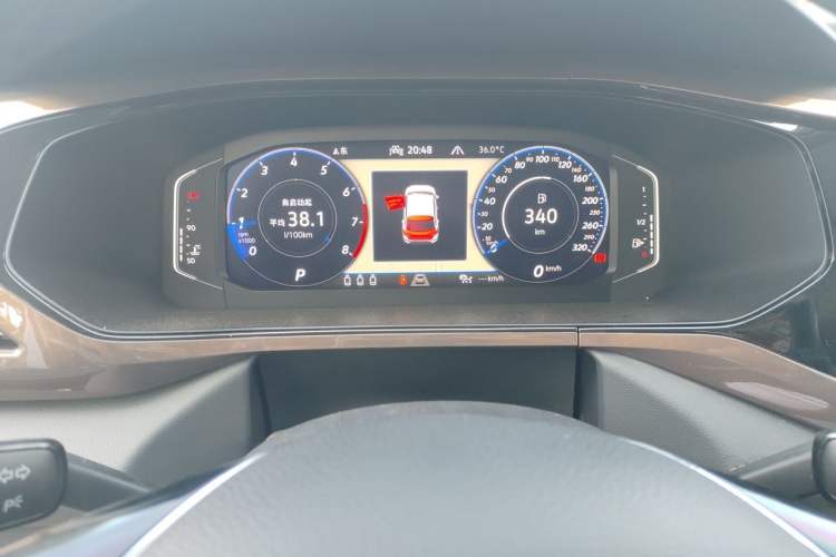 Used Volkswagen Tharu 2022 280TSI Two-Wheel-Drive Luxury Edition Instrument Cluster