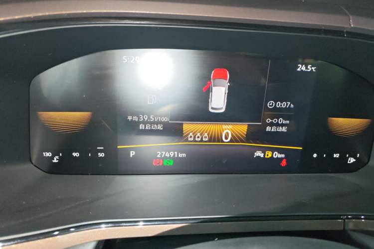 Used Volkswagen Tharu 2022 330TSI Four-Wheel Drive Luxury Edition Instrument Cluster