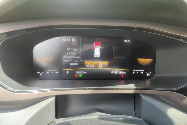 Used Volkswagen Tharu 2022 280TSI Two-Wheel-Drive Luxury Edition Instrument Cluster