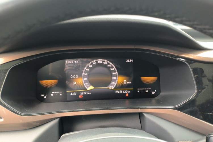 Used Volkswagen Tharu 2022 280TSI Two-Wheel-Drive Luxury Edition Instrument Cluster