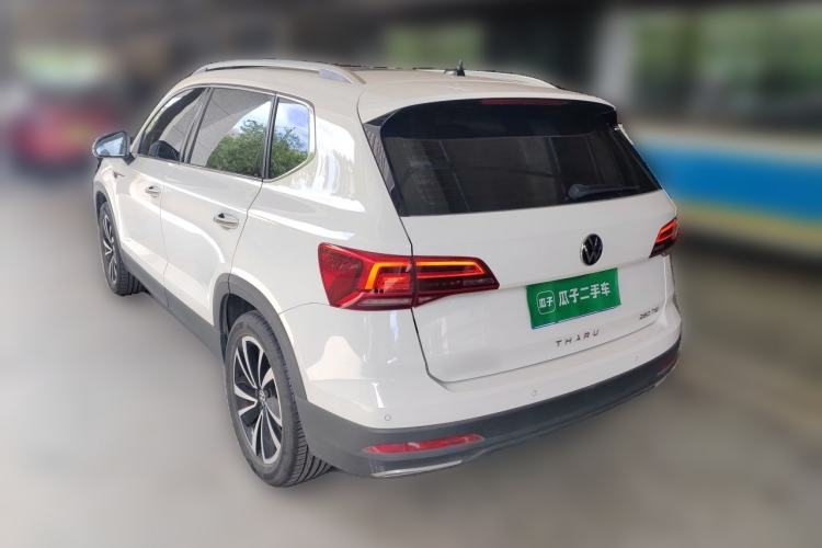 Used Volkswagen Tharu 2022 280TSI Two-Wheel-Drive Luxury Edition Rear Left 45 Deg
