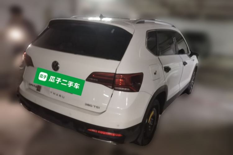 Used Volkswagen Tharu 2022 280TSI Two-Wheel-Drive Luxury Edition Rear Right 45 Deg
