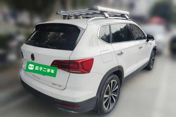 Used Volkswagen Tharu 2022 280TSI Two-Wheel-Drive Luxury Edition Rear Right 45 Deg