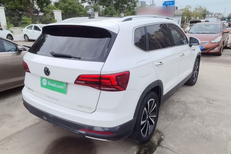 Used Volkswagen Tharu 2022 280TSI Two-Wheel-Drive Luxury Edition Rear Right 45 Deg
