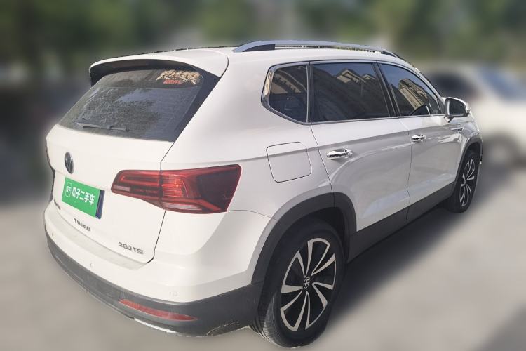 Used Volkswagen Tharu 2022 280TSI Two-Wheel-Drive Luxury Edition Rear Right 45 Deg