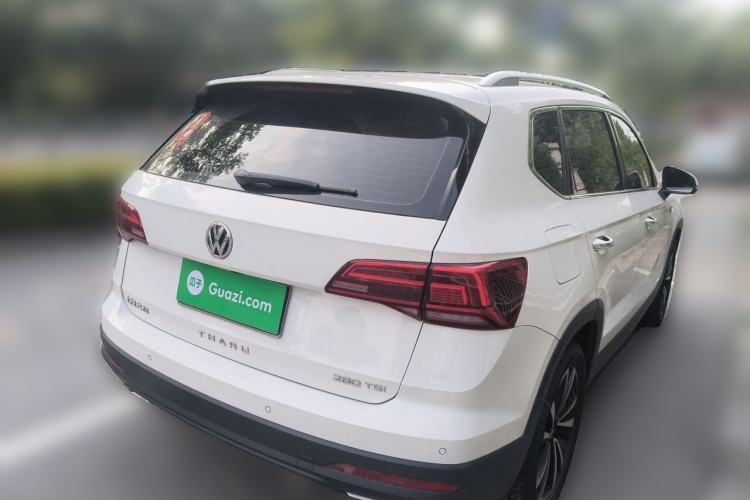 Used Volkswagen Tharu 2022 280TSI Two-Wheel-Drive Luxury Edition Rear Right 45 Deg