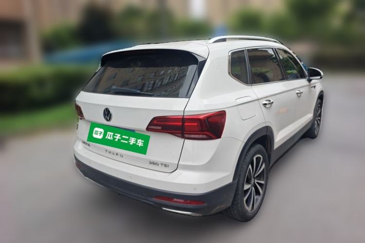 Used Volkswagen Tharu 2022 280TSI Two-Wheel-Drive Luxury Edition Rear Right 45 Deg