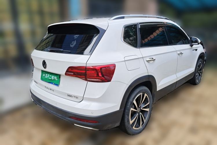 Used Volkswagen Tharu 2022 280TSI Two-Wheel-Drive Luxury Edition Rear Right 45 Deg