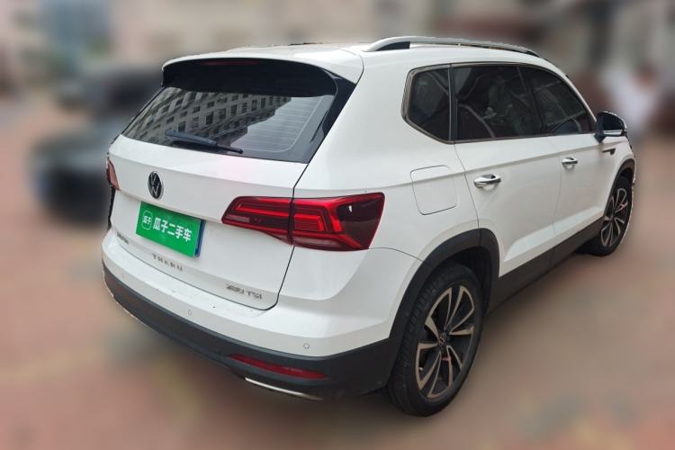 Used Volkswagen Tharu 2022 280TSI Two-Wheel-Drive Luxury Edition Rear Right 45 Deg