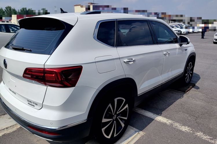 Used Volkswagen Tharu 2022 330TSI Four-Wheel Drive Luxury Edition Rear Right 45 Deg