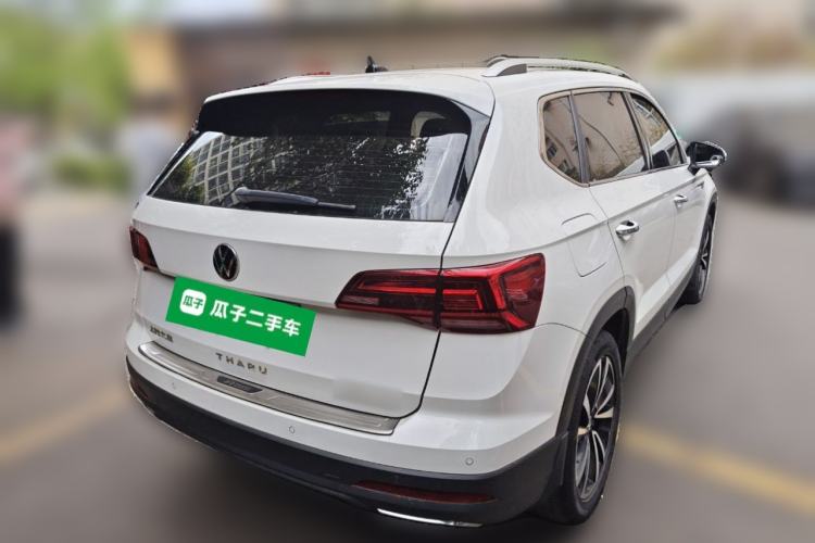 Used Volkswagen Tharu 2022 280TSI Two-Wheel-Drive Luxury Edition Rear Right 45 Deg
