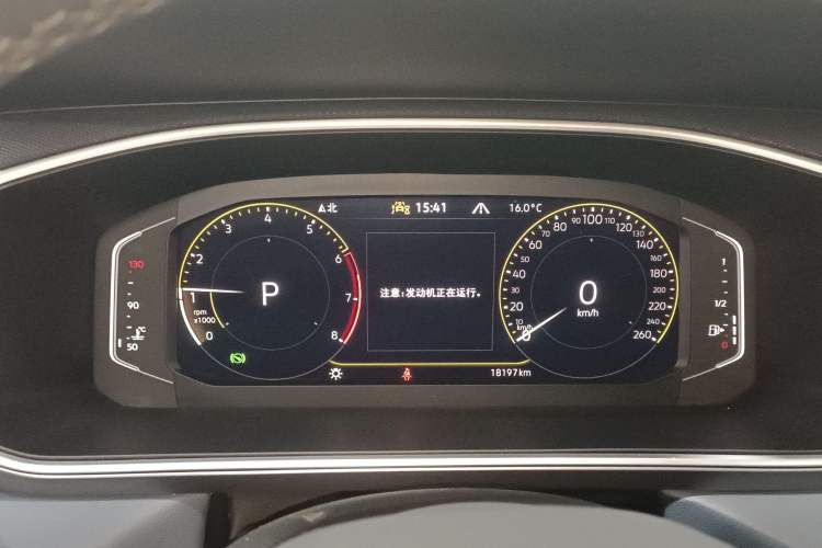 Used Volkswagen Tharu 2023 300TSI Two-Wheel-Drive Moon Luxury Edition Instrument Cluster