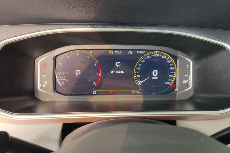 Used Volkswagen Tharu 2023 300TSI Two-Wheel-Drive Full Moon Edition Instrument Cluster