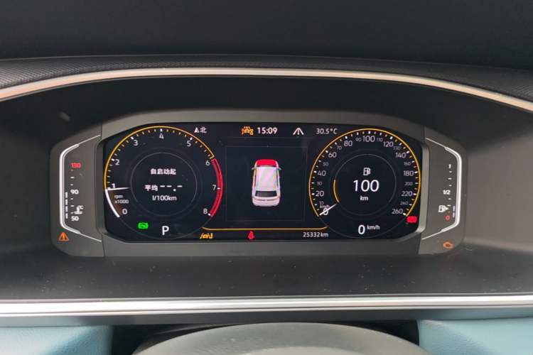 Used Volkswagen Tharu 2023 300TSI Two-Wheel-Drive Full Moon Edition Instrument Cluster
