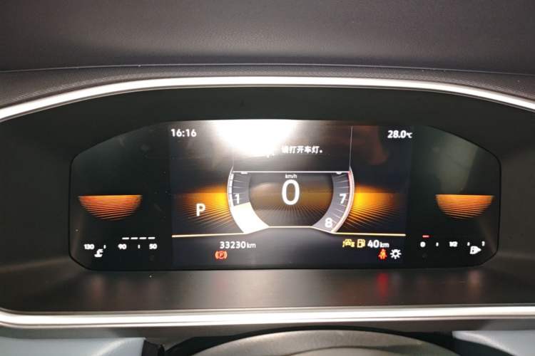 Used Volkswagen Tharu 2023 300TSI Two-Wheel-Drive Moonlight Edition Instrument Cluster