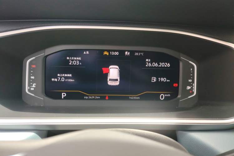 Used Volkswagen Tharu 2023 300TSI Two-Wheel-Drive Full Moon Edition Instrument Cluster