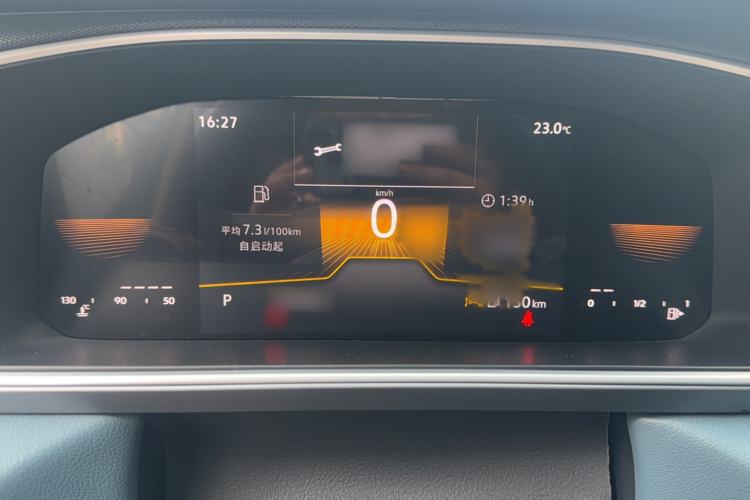 Used Volkswagen Tharu 2023 300TSI Two-Wheel-Drive Moonlight Edition Instrument Cluster