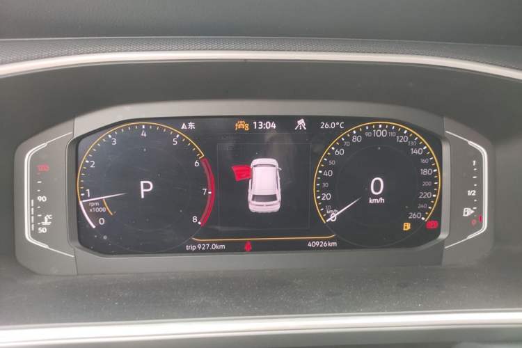 Used Volkswagen Tharu 2023 300TSI Two-Wheel-Drive Full Moon Edition Instrument Cluster