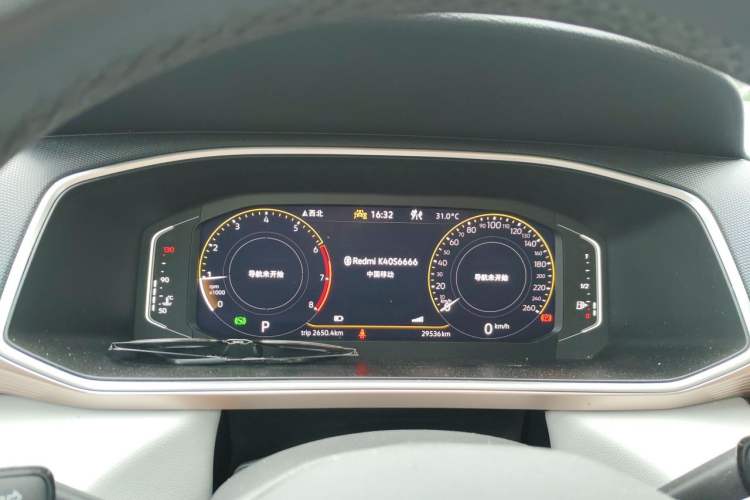 Used Volkswagen Tharu 2023 300TSI Two-Wheel-Drive Full Moon Edition Instrument Cluster